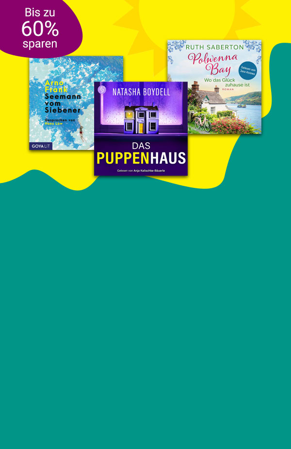 Sommer-Finale - Bestseller Hörbücher reduziert bei eBook.de