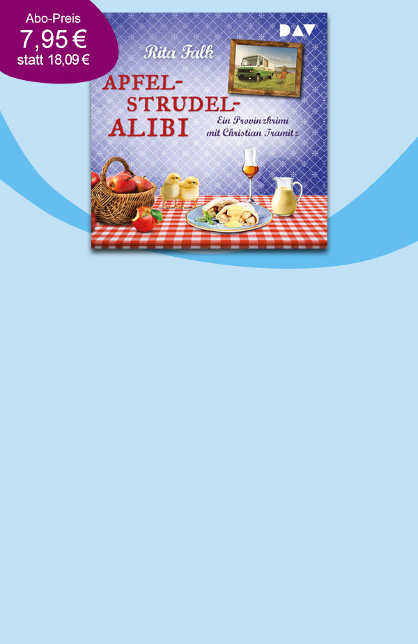 Top-Titel zum günstigen ABO-Preis: Apfelstrudel-Alibi von Rita Falk