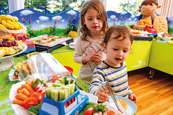 Kinderbuffet Ahorn Hotels
