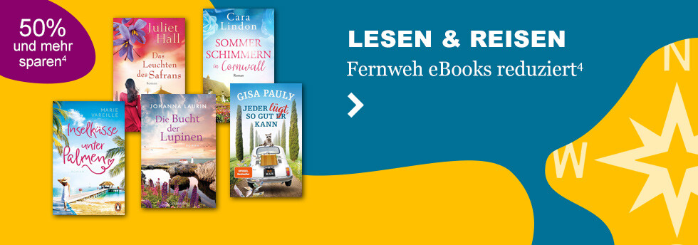 Lesen & reisen: Fernweh eBooks reduziert bei eBook.de