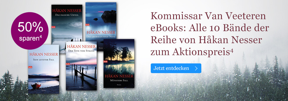 Kommissar Van Veeteren eBooks: Alle 10 Bände der Reihe von Håkan Nesser zum Aktionspreis bei eBook.de