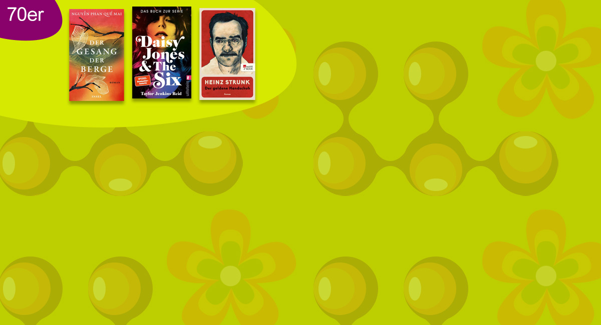 Fünf Jahrzehnte. 1000 Gefühle. Ein Lesesommer - die 70er bei eBook.de