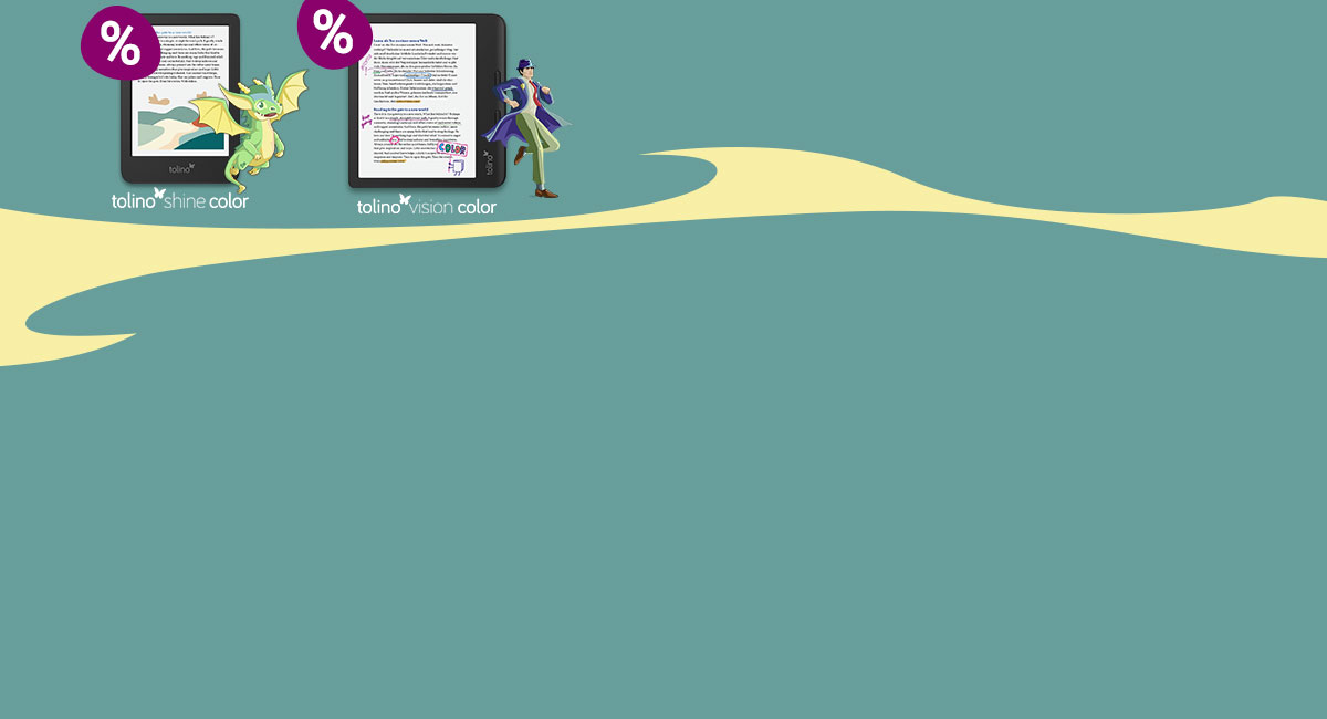 Die tolino Farbreader bei eBook.de zum besten Preis