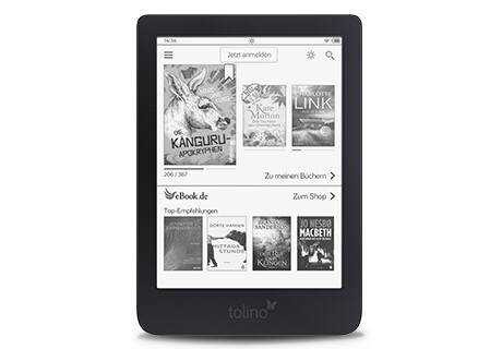 tolino shine 3 - Freie Wahl beim Kauf Ihrer eBooks